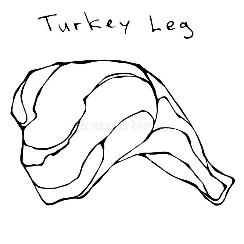 Raw turkey stock illustrations â raw turkey stock illustrations vectors clipart
