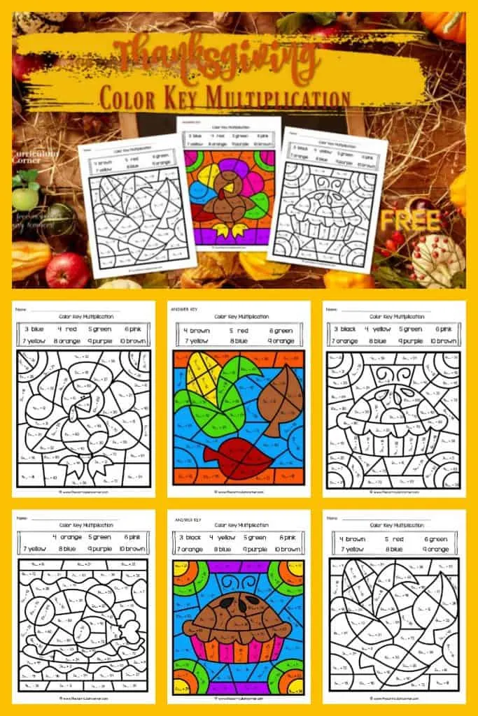 Thanksgiving color key multiplication