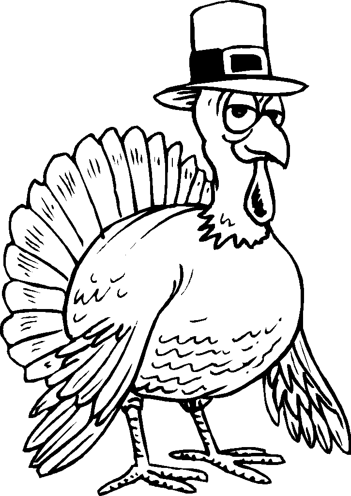 Adorable thanksgiving turkey coloring pages for free artsy pretty plants