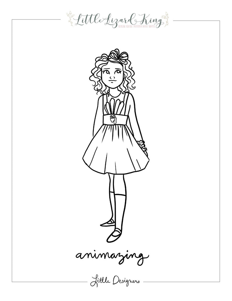 Animazing turkey time coloring page â little lizard king