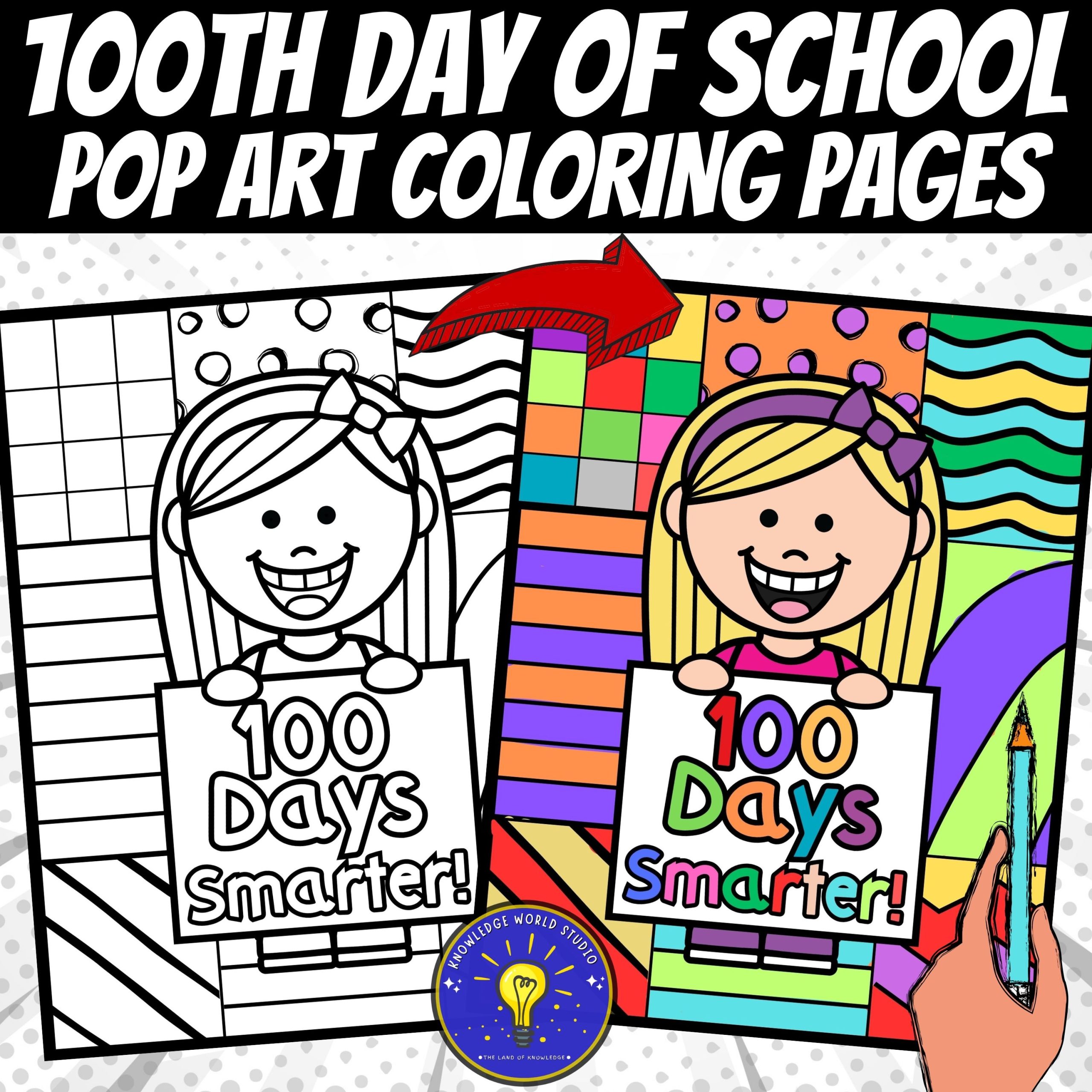 Thanksgiving turkey coloring pages pop art inspired coloring sheets made by teachers