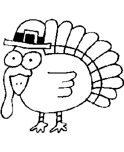 Preschool thanksgiving coloring pages