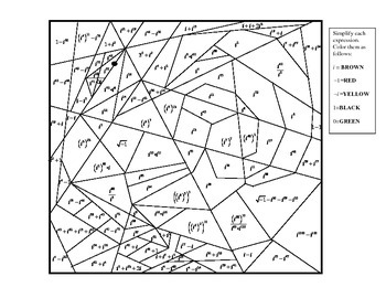 Imaginary number coloring puzzle thanksgiving turkey by math coloring pages