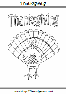 Thanksgiving turkey loring page