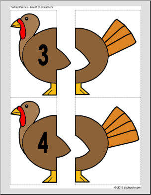 Thanksgiving turkey puzzle