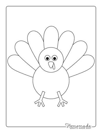Free printable turkey templates for thanksgiving crafts