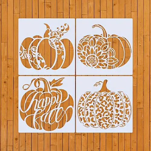 Pumpkin stencil
