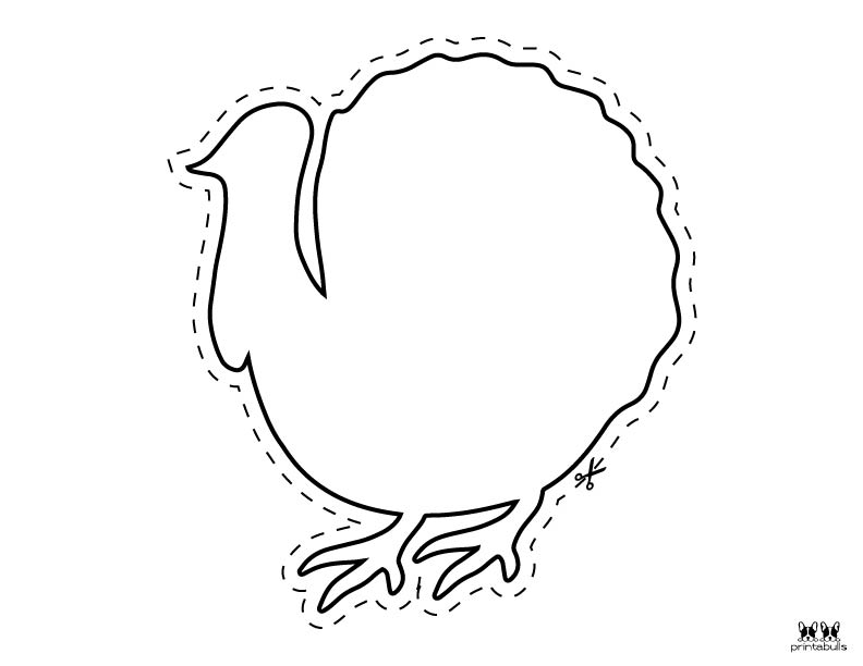 Free printable turkey templates
