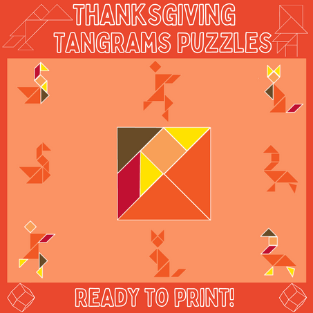Thanksgiving tangrams