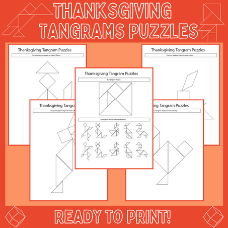 Thanksgiving tangrams
