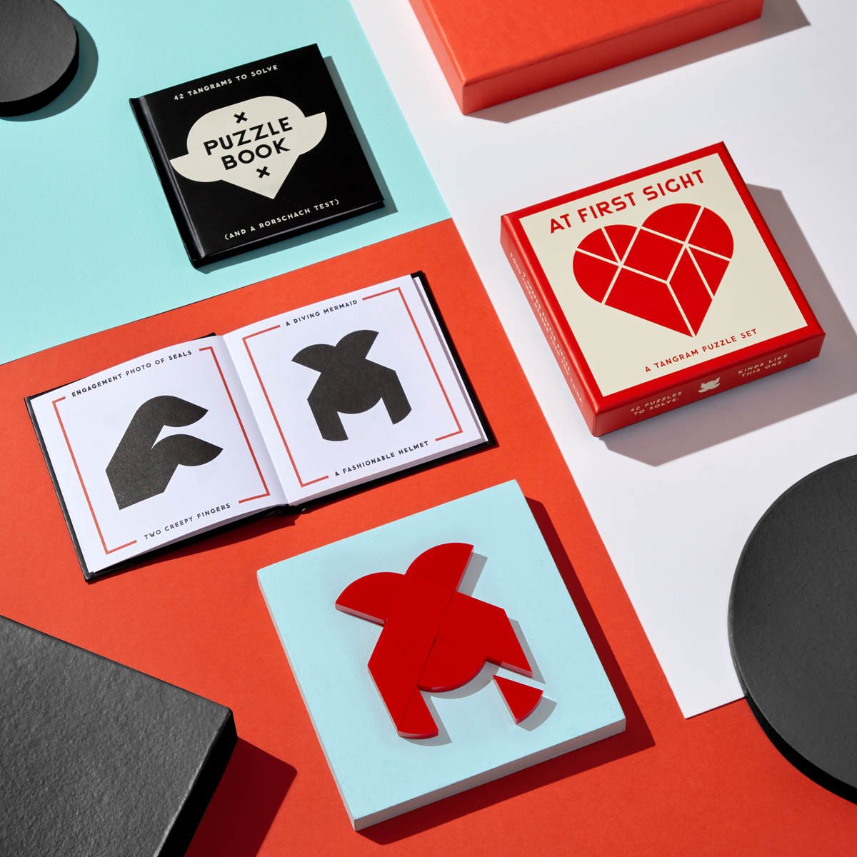 At first sight tangram puzzle â