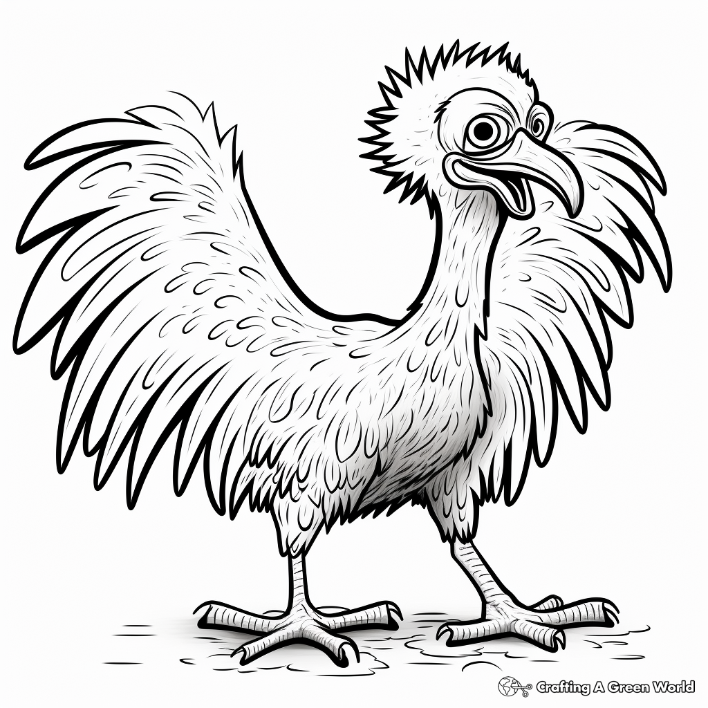 Vulture coloring pages
