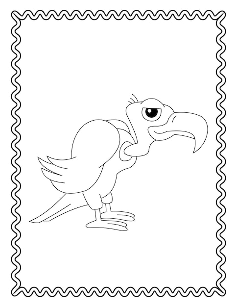 Premium vector kids and toddler hand drawing coloring pages
