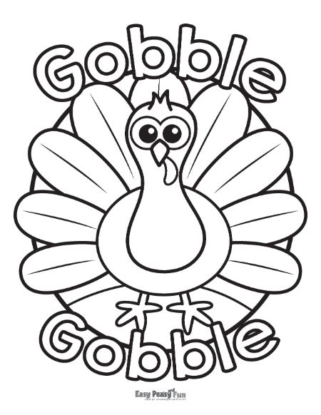 Printable thanksgiving coloring pages many free printables