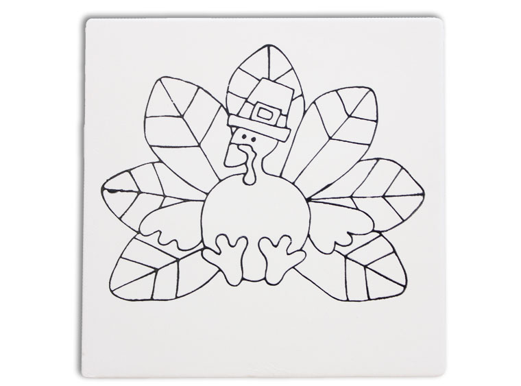 Turkey party tile