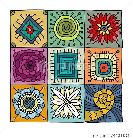 Talavera pattern indian patchwork turkishãããããç æ