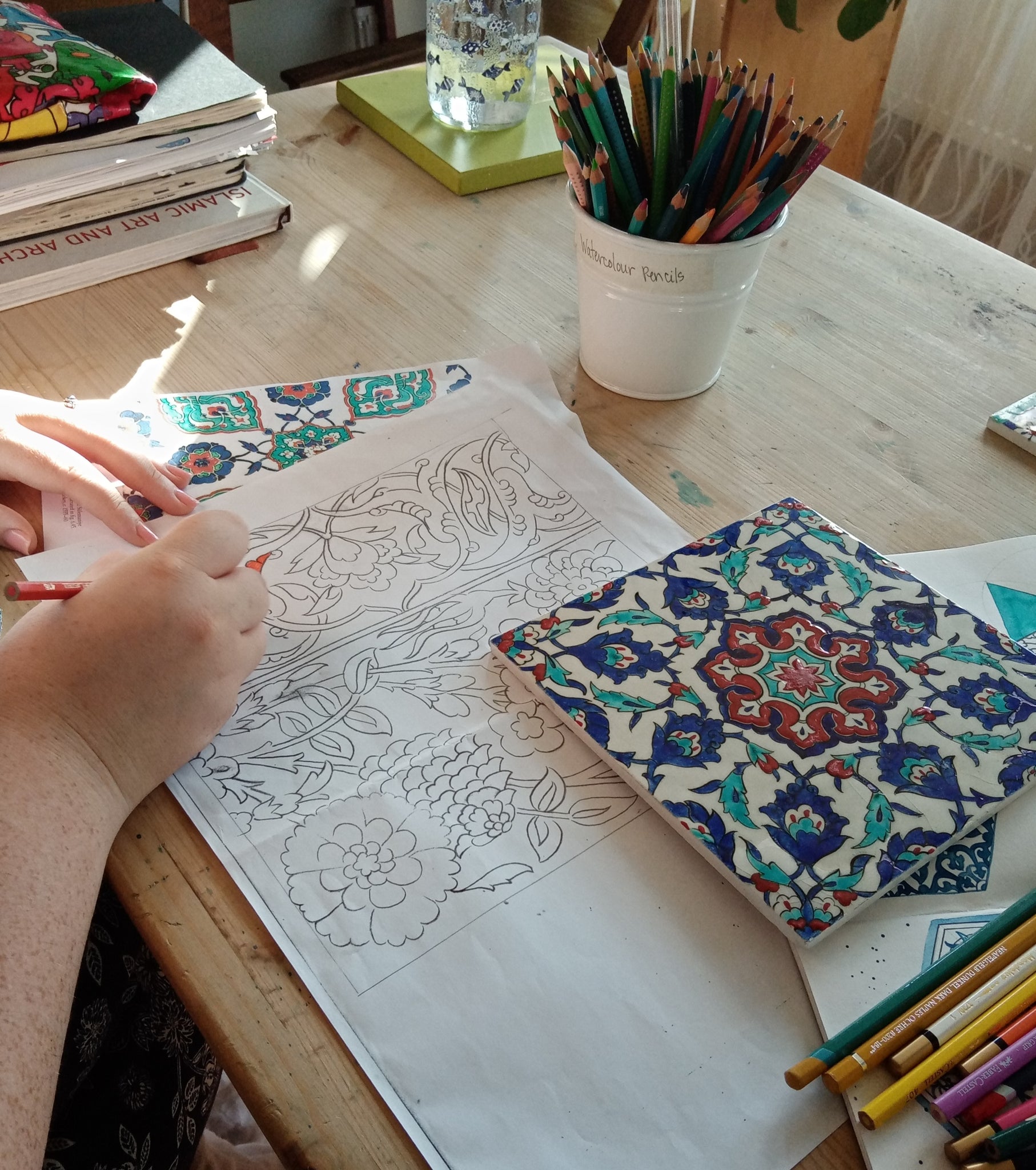 Turkish rumi patterns recorded â