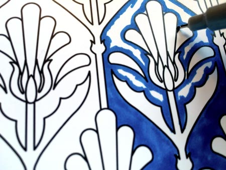 Rules of coloring