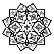 Tile afghan pattern coloring page free printable coloring pages