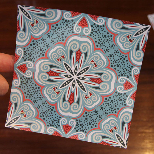 Turkish mint turquoise tile stickers victorian mosaic style tiles stickers transfers cover for x inch