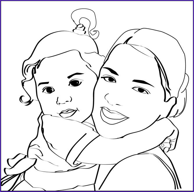Unique convert photo to coloring page free photos dessin gratuit coloriage anniversaire coloriage