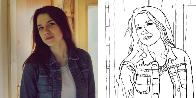 Turn your picture into a colouring page by larisamarina