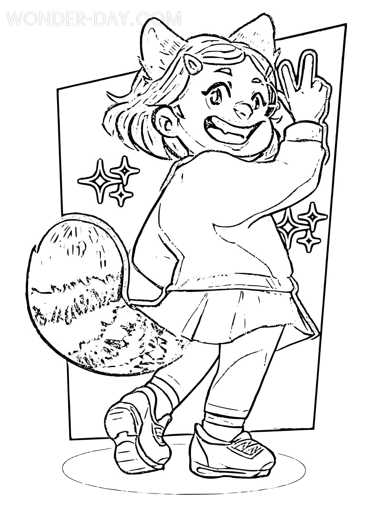 Turning red coloring pages free coloring pages