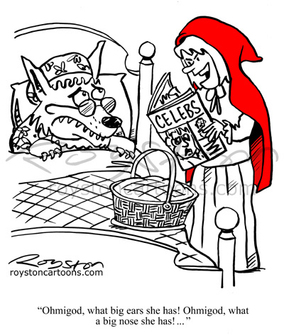 Royston cartoons celebrities cartoon red turns up the heat