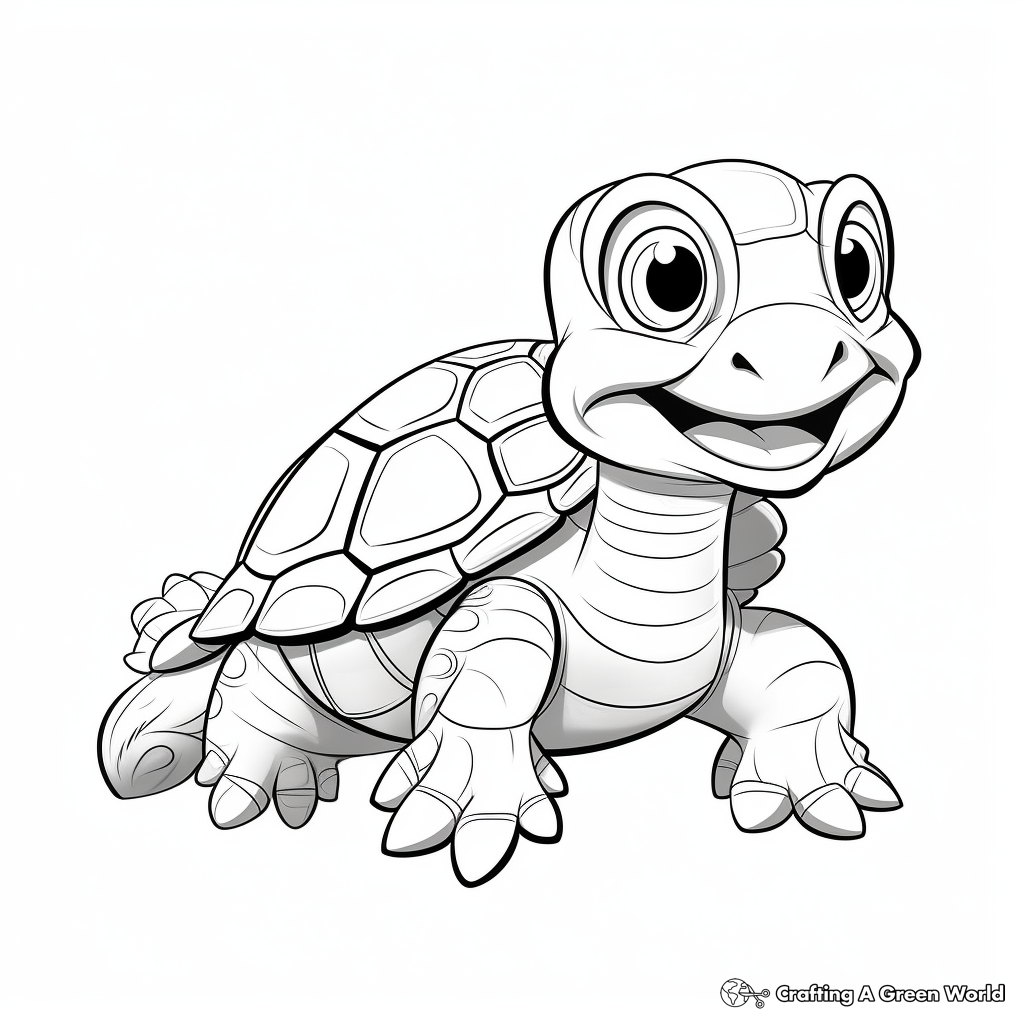 Turtle coloring pages
