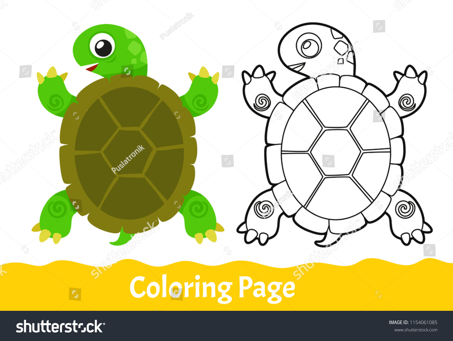 Kids learning exercises coloring pages cartoon stock vector royalty free