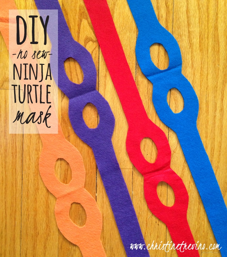 Diy ninja turtle mask free printable pattern