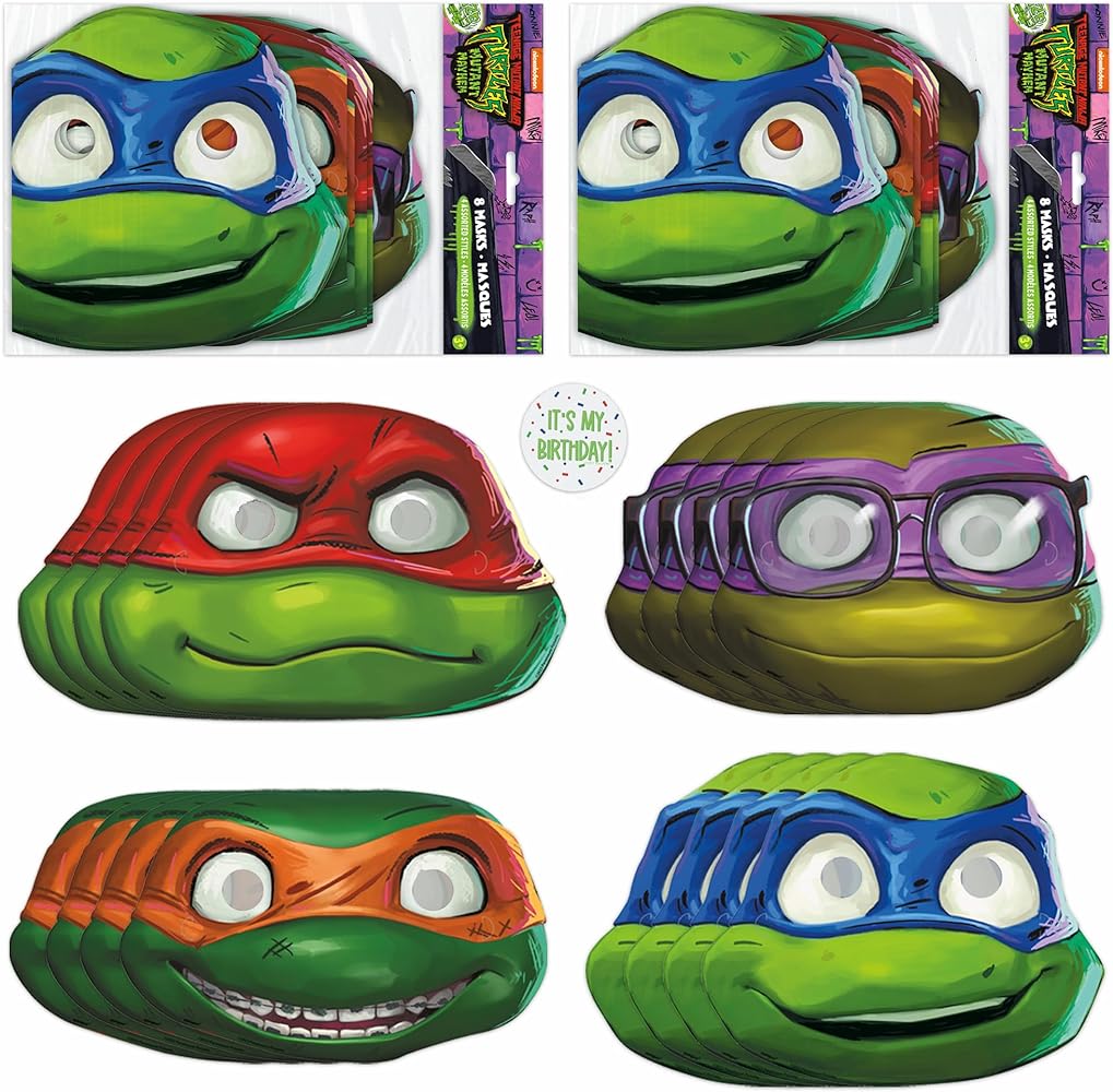Unique ninja turtle birthday party supplies