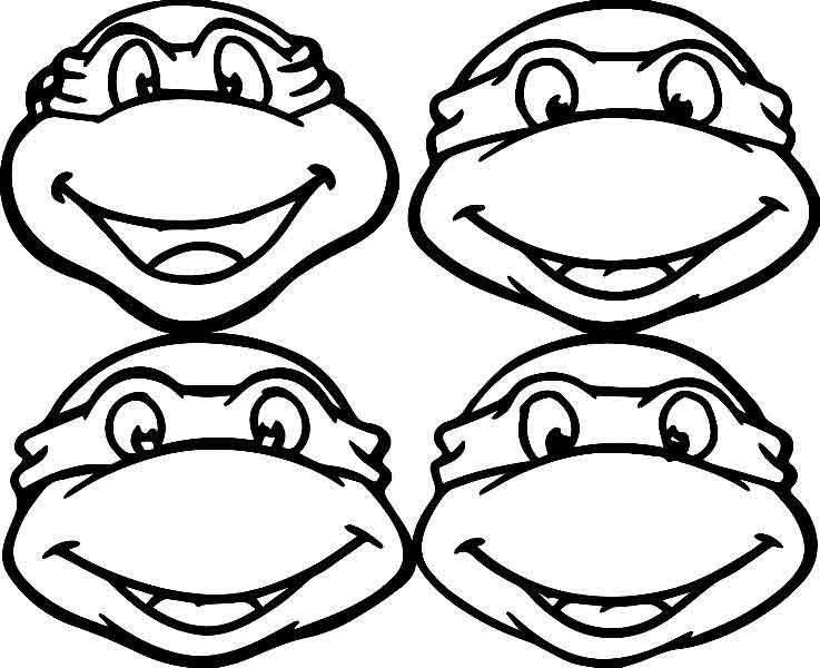 Printable ninja turtles coloring pages fun for all ages