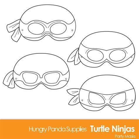 Image result for ninja turtle template printable maskers kids superheld maskers knutselen voor kinderen