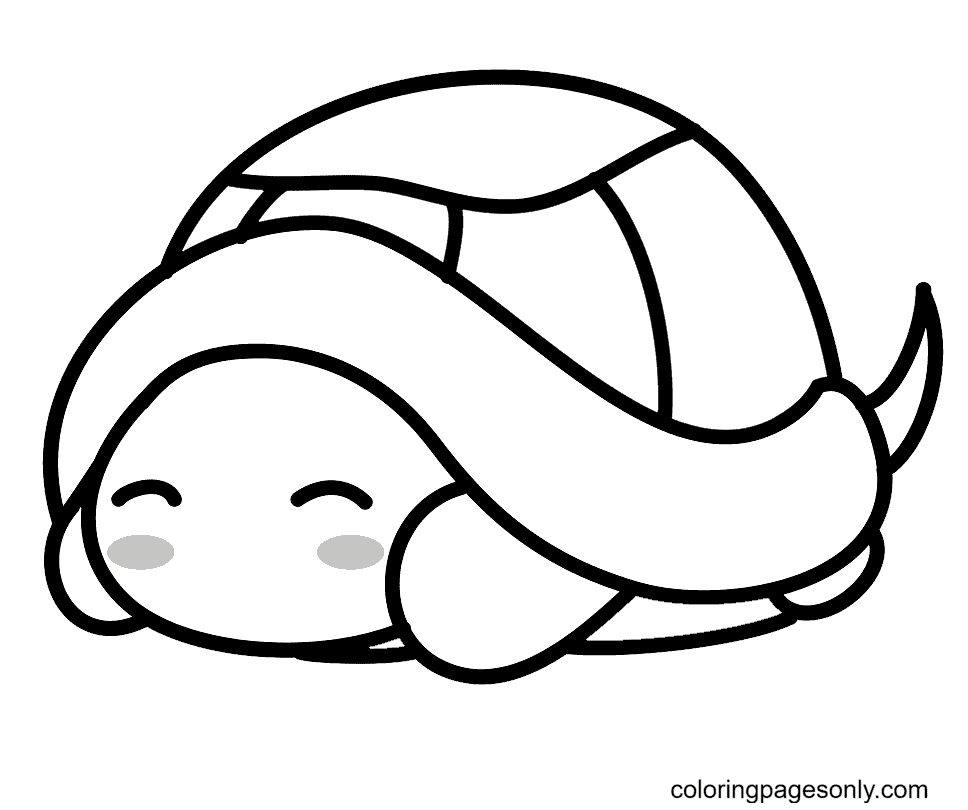 Turtle coloring pages printable for free download