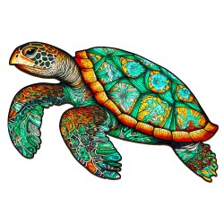 Wooden jigsaw puzzle