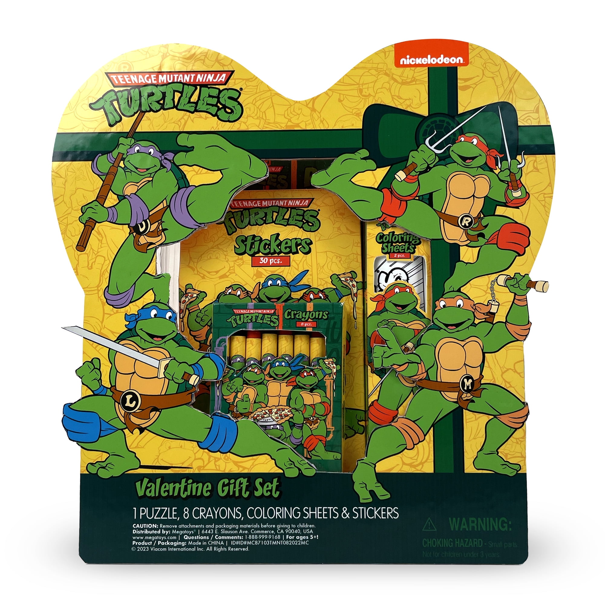 Tmnt valentines day box gift set