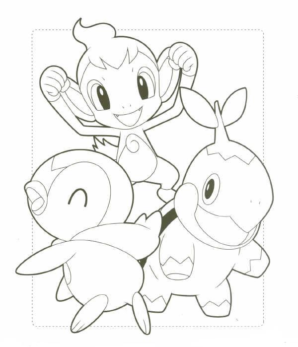 Chimcharturtwigand piplup by cutepokemontrianer on