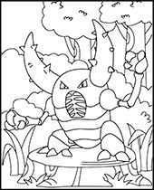 Pokemon turtwig coloring sheet picture