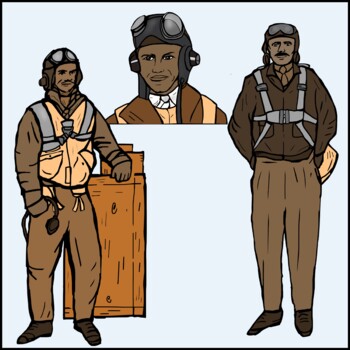The tuskegee airmen clip art by dandy doodles tpt