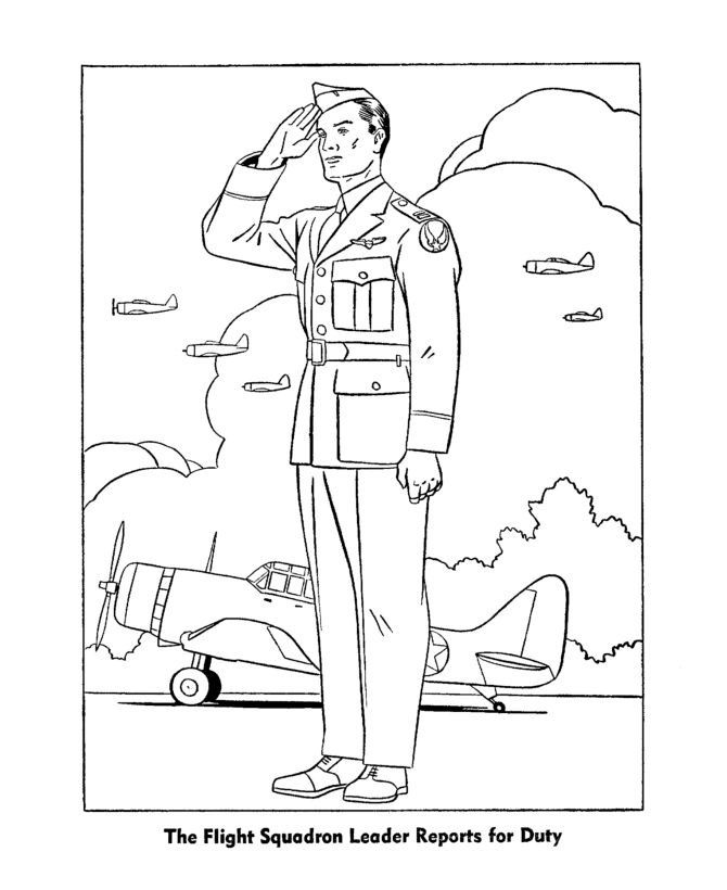 Veterans day coloring pages