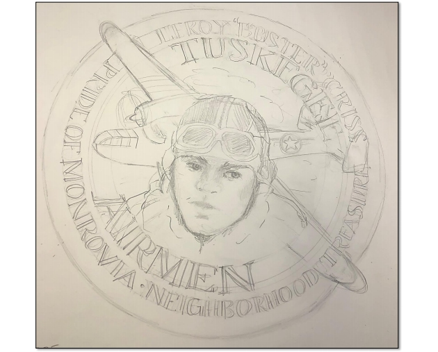 Monrovia officials ok public art piece honoring tuskegee airman monrovia ca
