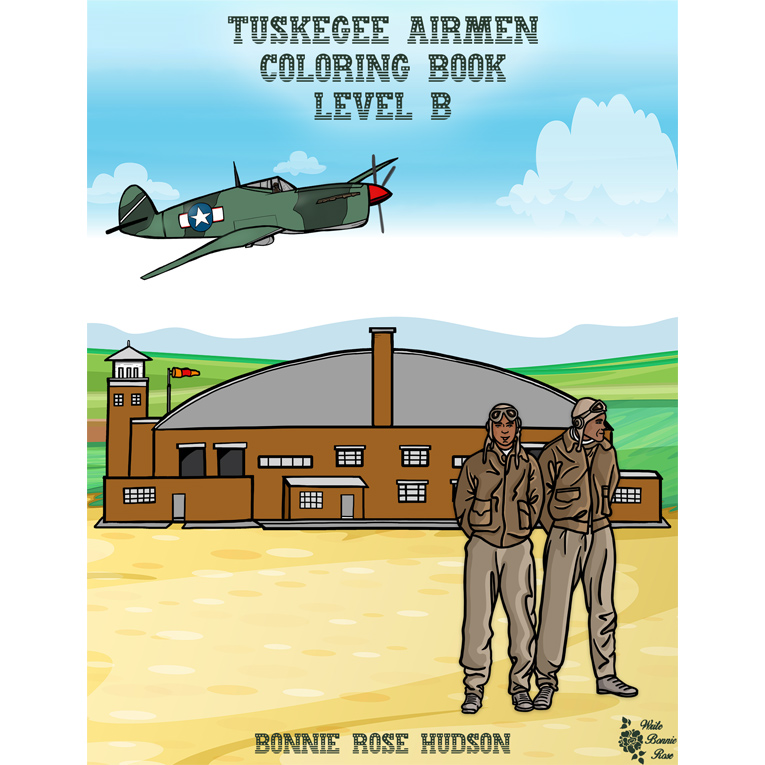 Tuskegee airmen coloring book