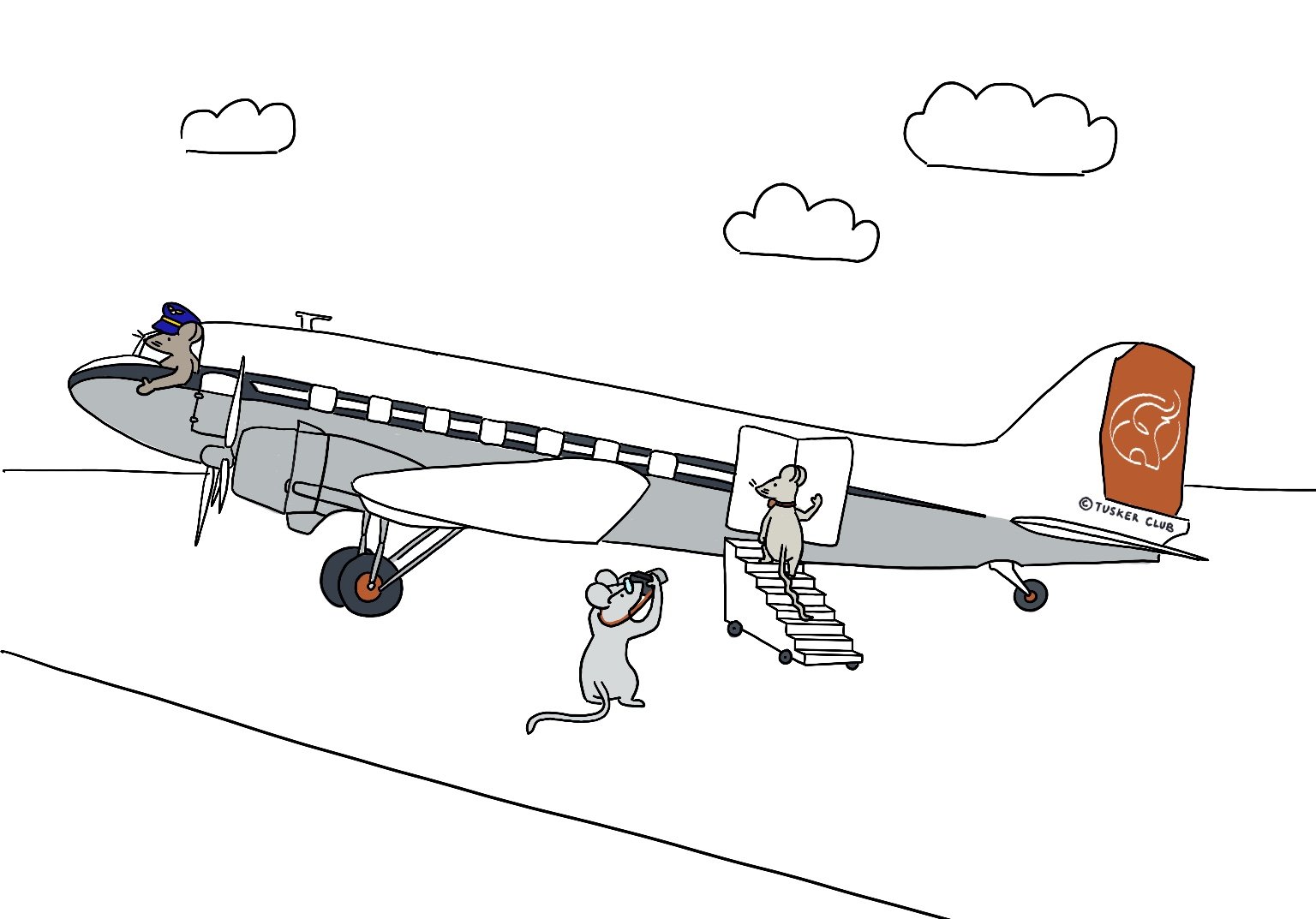 The tourist and the traveller â tusker club