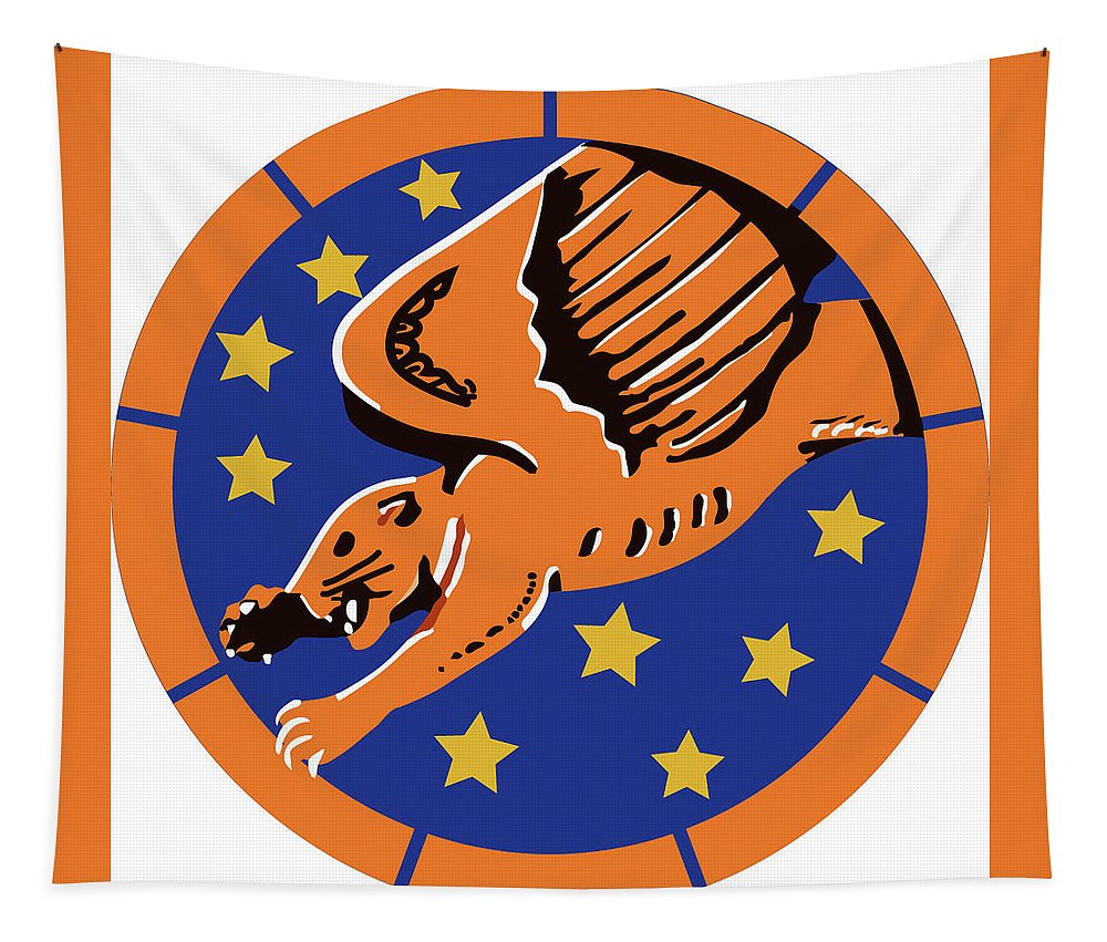 Tuskegee airmen emblem tapestry by unknown