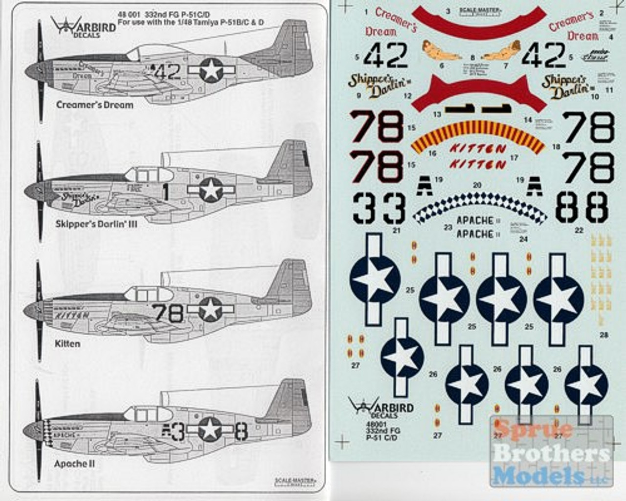 Wbd warbird decals