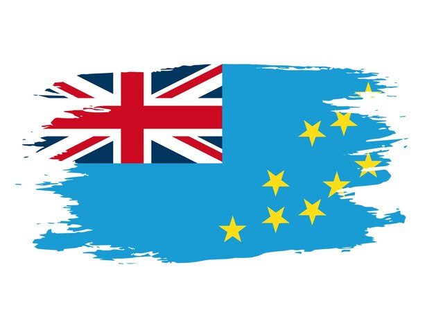 Page tuvalu flag on map images