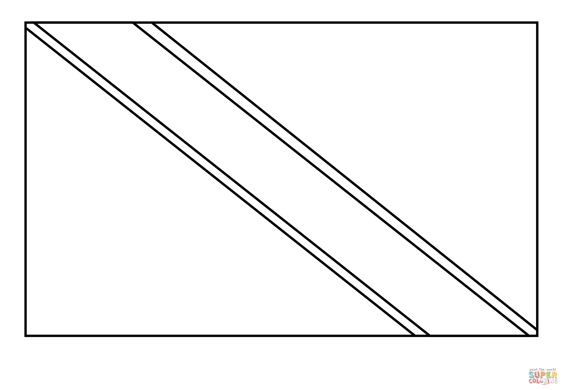 Flag of trinidad and tobago emoji coloring page free printable coloring pages