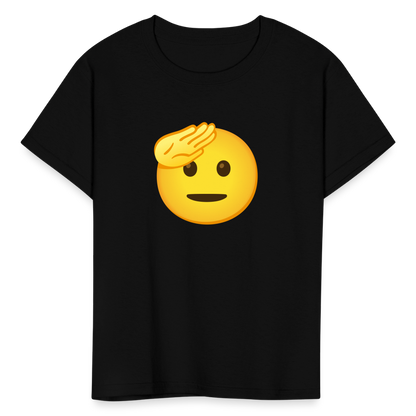 Ð saluting face noto color emoji kids t