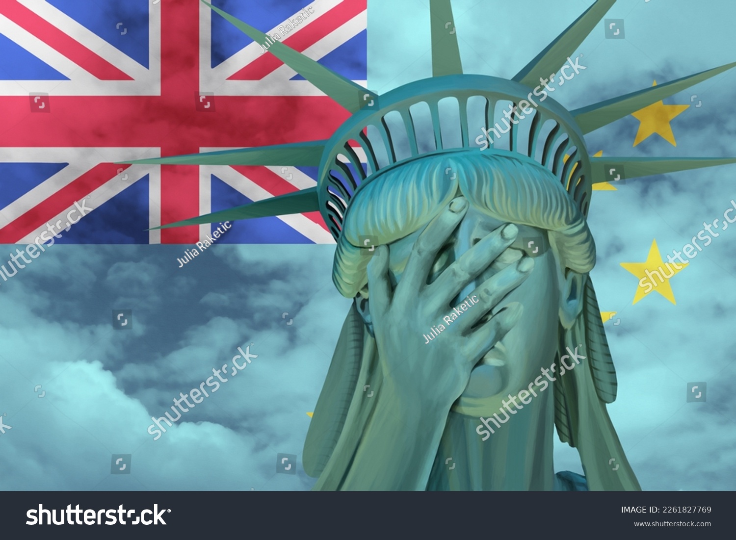 Facepalm emoji stock photos